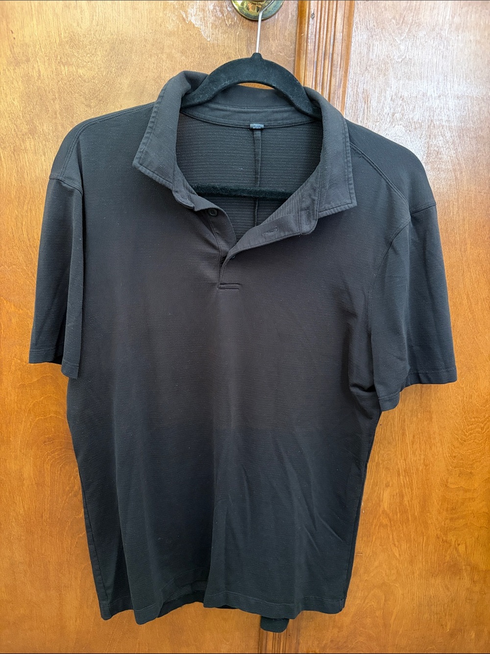 Men's Lululemon Black Polo Shirt